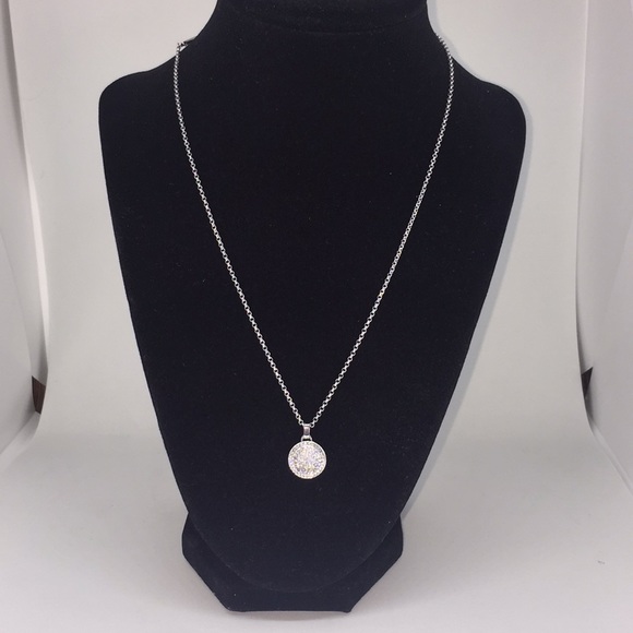 michael kors disc pendant